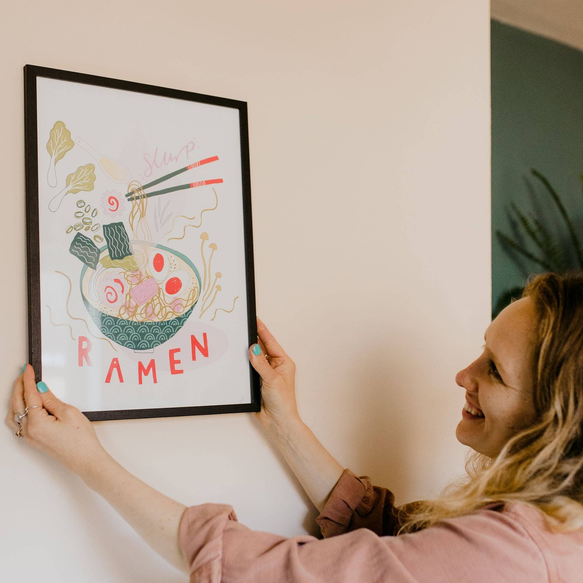 Laura Barnes Wholesale Ltd – wholesale Art print – Ramen print0