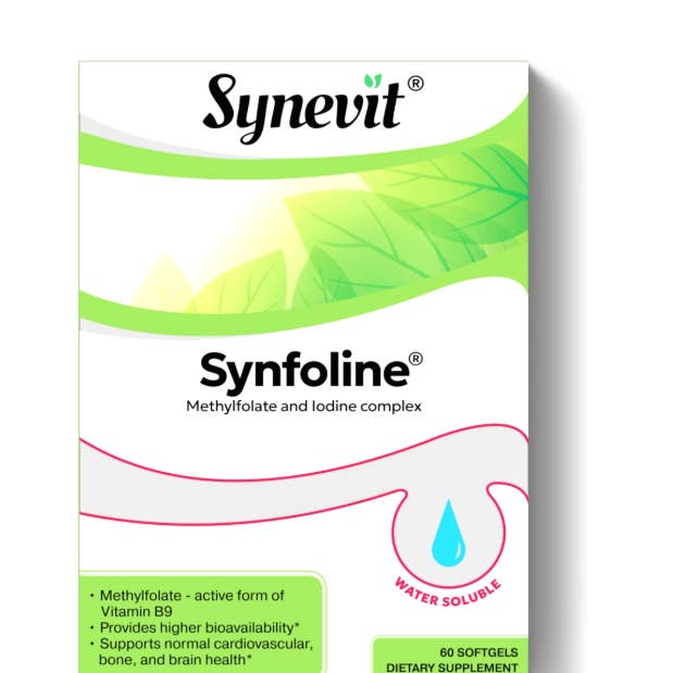 Synevit SYNFOLINE®: Methyl Folate & Iodine Supplement for wholesale by AlchePharma Naturals