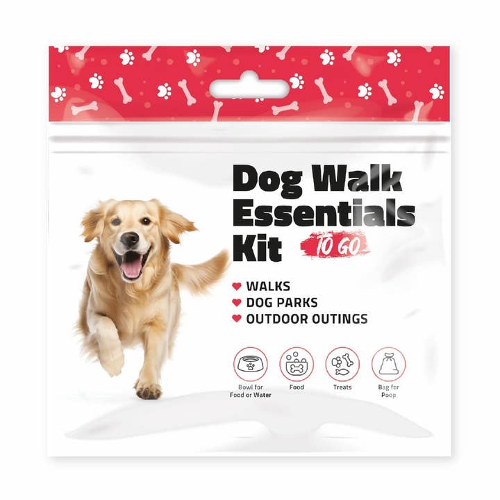 Kit de Paseo para Perros – Paquete Individual con Bolsa para Excrementos, Comida, Golosina y Cuenco para Agua – Esenciales para Mascotas en Movimiento para venta al por mayor de Kit U Safe