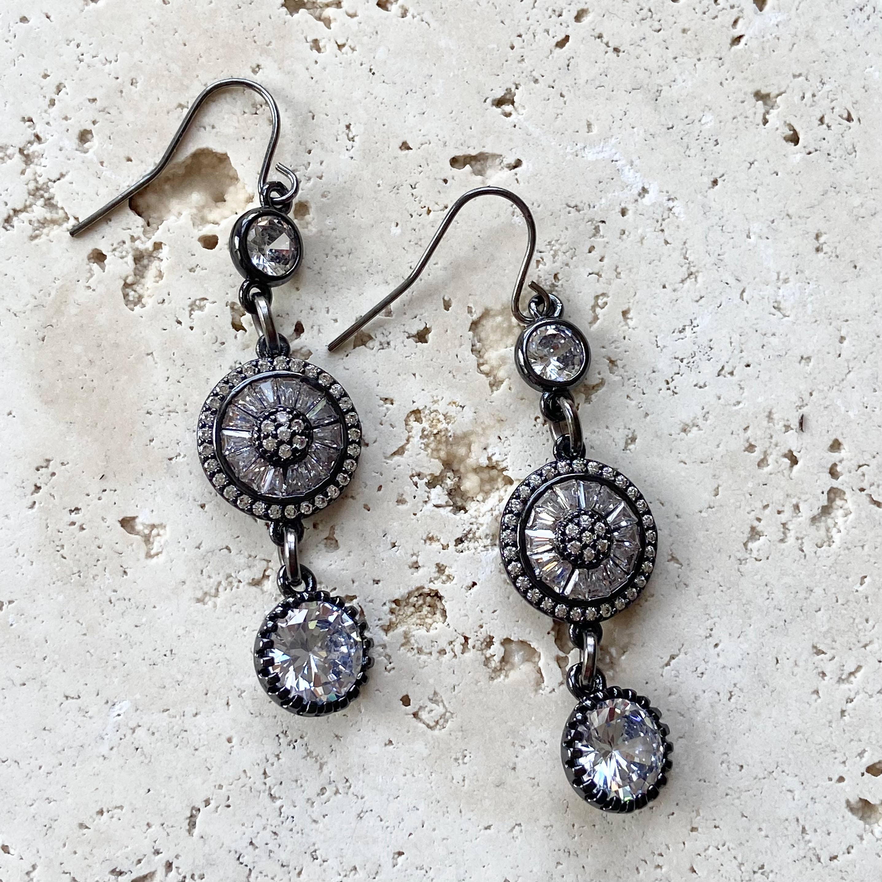 VB&CO Designs Handmade Jewelry – Engroshandel Hængeøreringe og creoløreringe – Sparkly formelle øreringe brude boutique salon smykker3