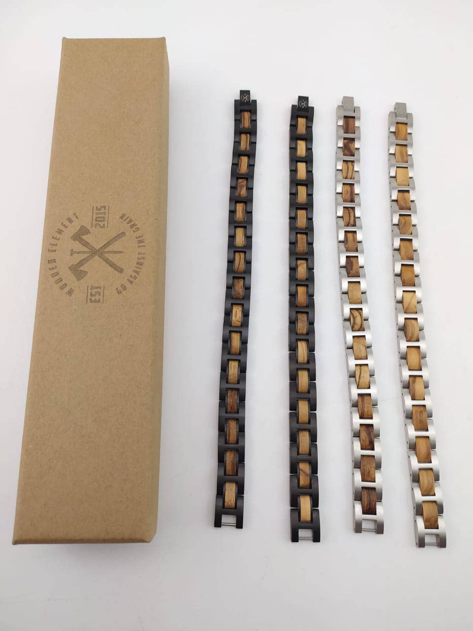 Wooden Element - Wholesale Watch Band/Strap - Women's - Mykonos- Wood & Metal Bracelet9