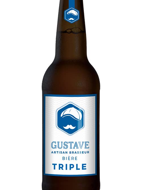 Gustave trippelöl 33 cl för wholesale av LES BIÈRE GUSTAVE