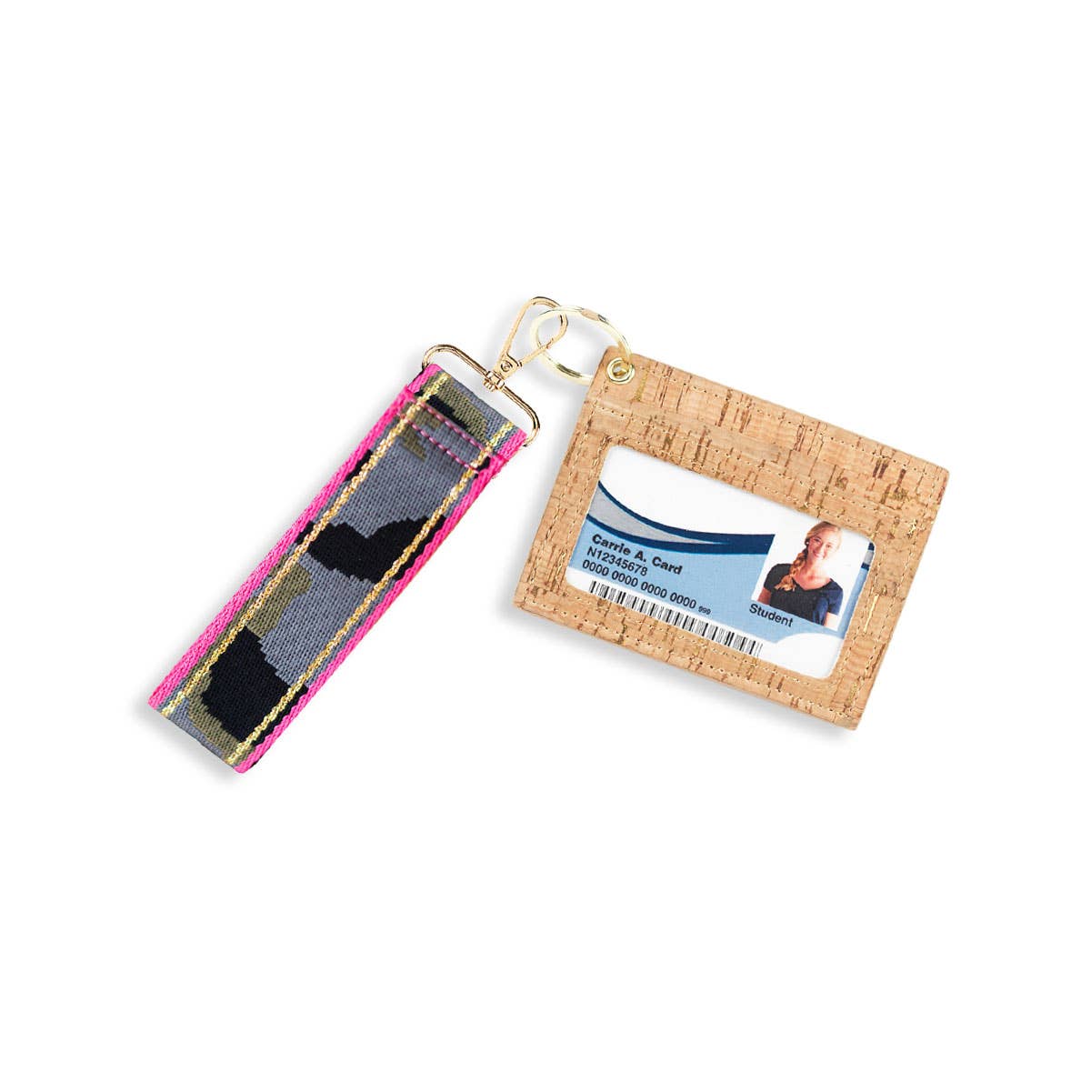 Viv&Lou - Wholesale Wallet - Women's - Cork Wallet with Wristlet Strap1