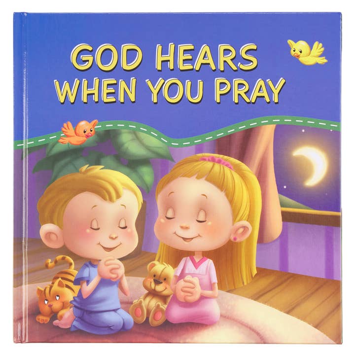 Christian Art Gifts - Wholesale Book - Kids - Kid Book God Hears When You Pray Hardcover