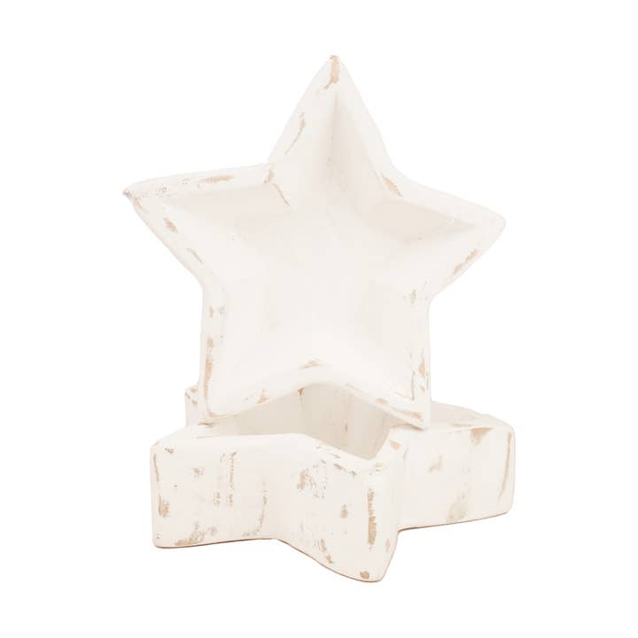 My Amigos Imports - Wholesale Candle Holder - Star Dough Bowl-Small-7x7x2 inches-Candle Ready-NEW7