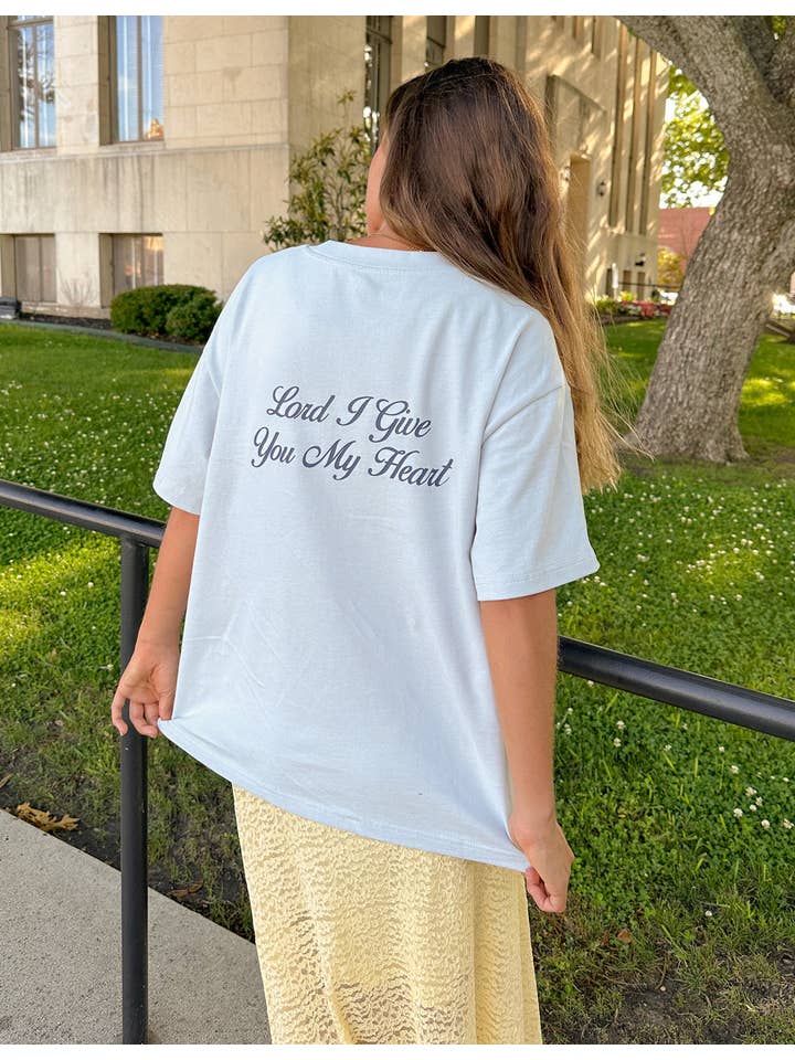 Elevated Faith - Wholesale Screen Printed T-Shirt - Women's - Heart After God Unisex Tee7