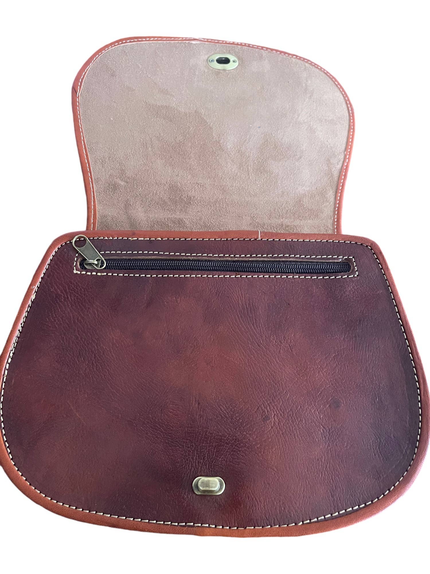 HandHappiness - Wholesale Crossbody Bag - Women's - Handmade Genuine Leather Saddle Bag For Women.6