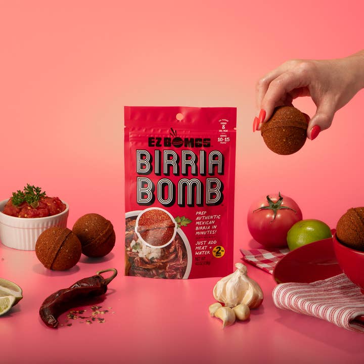 EZ Bombs - Wholesale Dried Spice Mix - EZ Bombs Birria Bombs 2-Pack (24 Units Per Case)