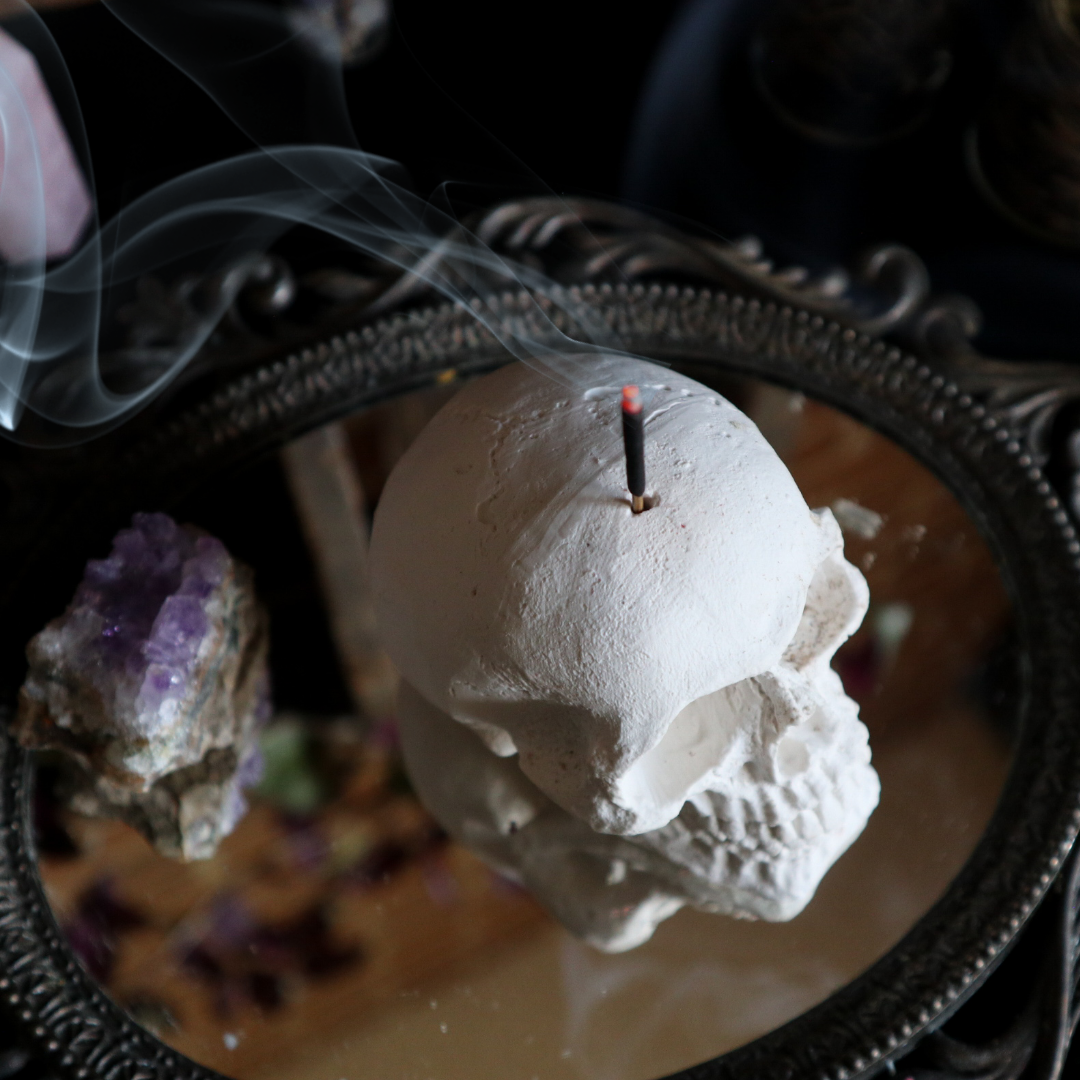 Drop Dead Candles - Wholesale Incense Holder - Skull Stick Incense Holder3