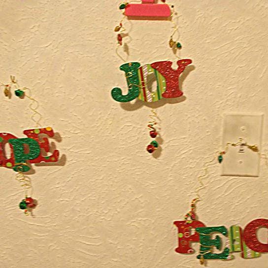 Holiday Inspiration Christmas Decorations Set (from kit) for wholesale by Amy's Handmade Gifts