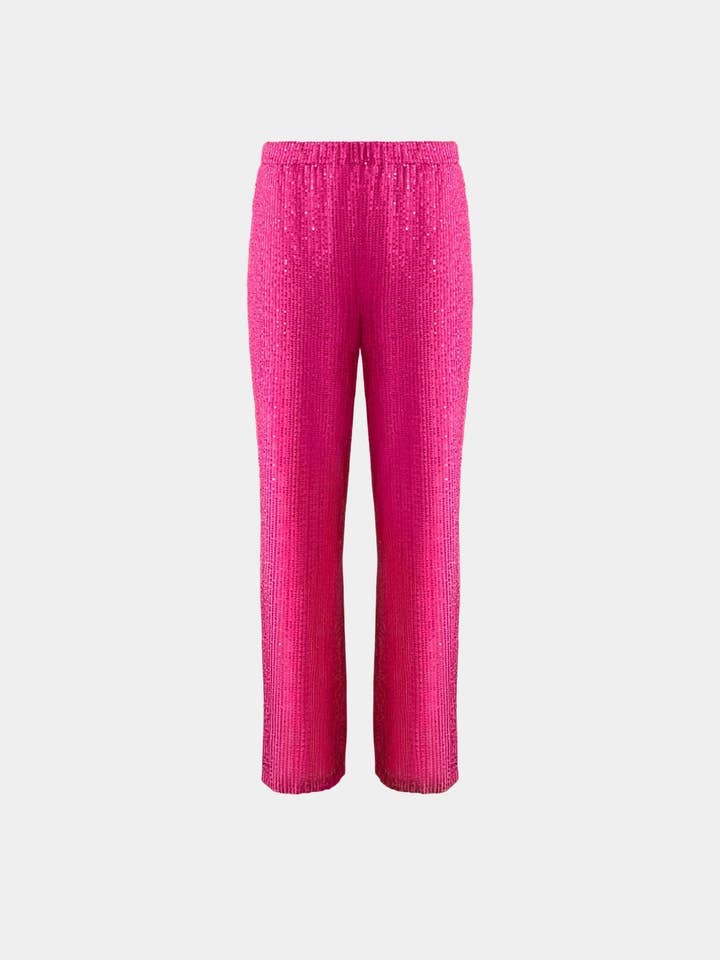 Pantalones Fucsia Ligne - ALINE CELI para venta al por mayor de Aline CELI