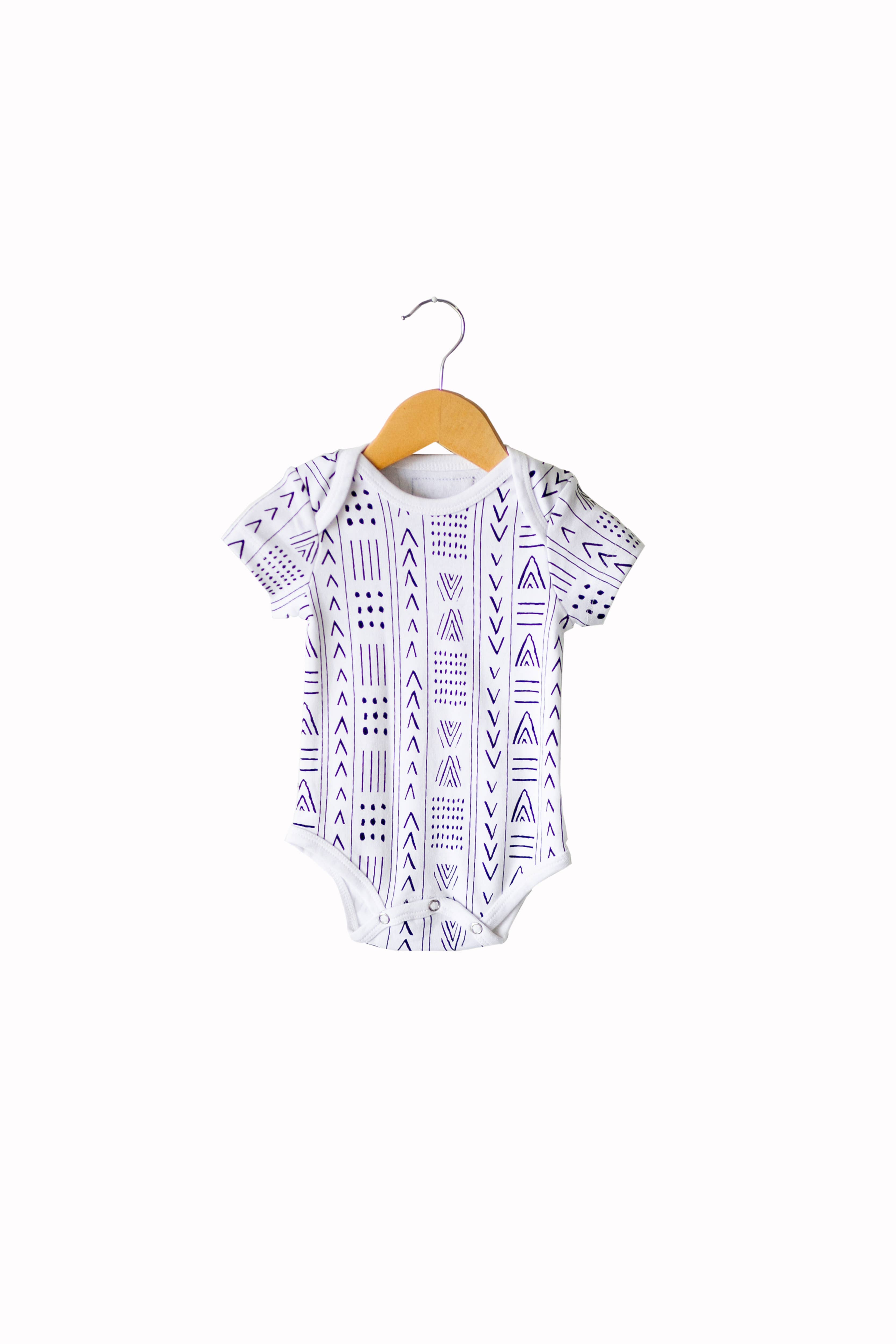 Modern Burlap - Wholesale Bodysuit (Non-Footed) - Baby - Organic Short Sleeve Bodysuit | Solids & Prints10