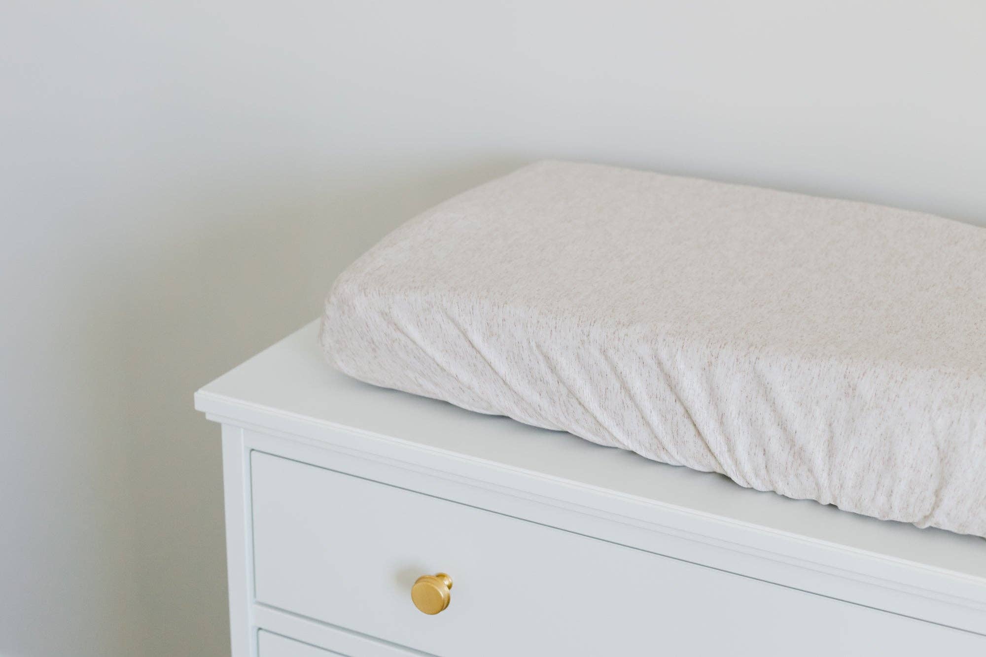 Copper Pearl - Wholesale Changing Mat/Pad Cover - Baby - Premium Knit Diaper Changing Pad Cover - Oat2