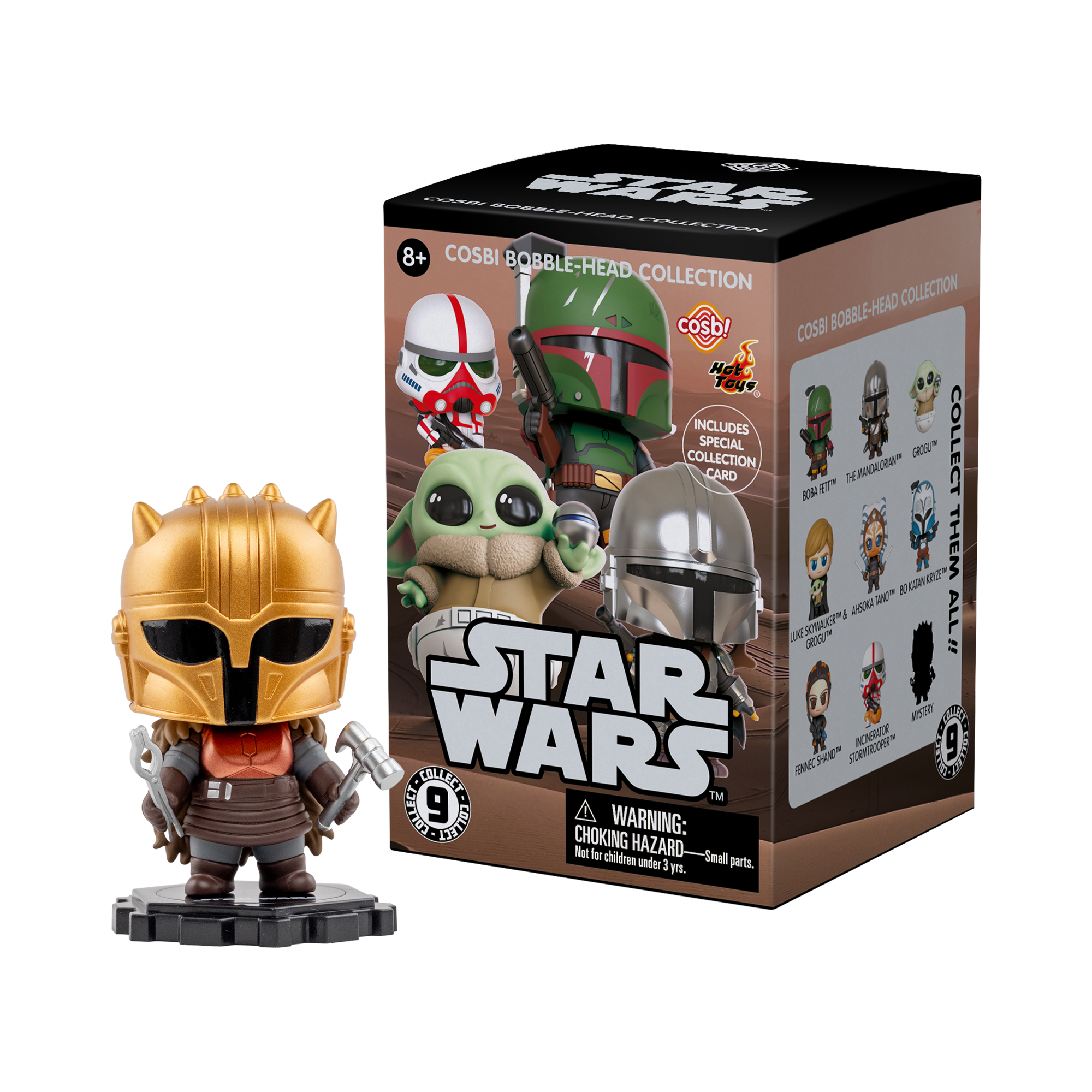 Toys Matter Inc. - Wholesale Figurine Toy - Kids - Star Wars Cosbi Bobble Head Collection - Case of 8 Blind Box9