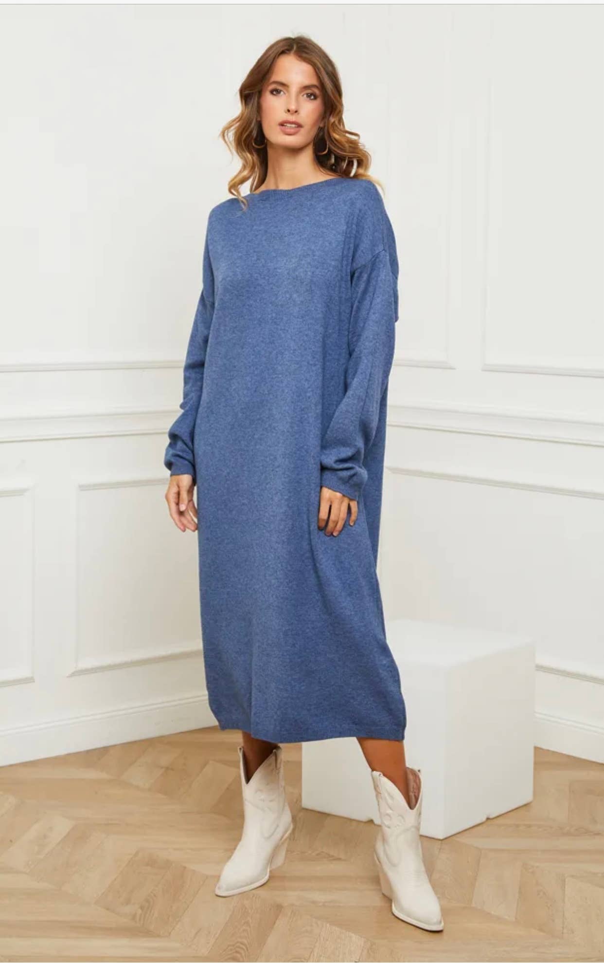 LÉA & LUC - Wholesale Dress - Women's - Sweater dress REF. 2227121