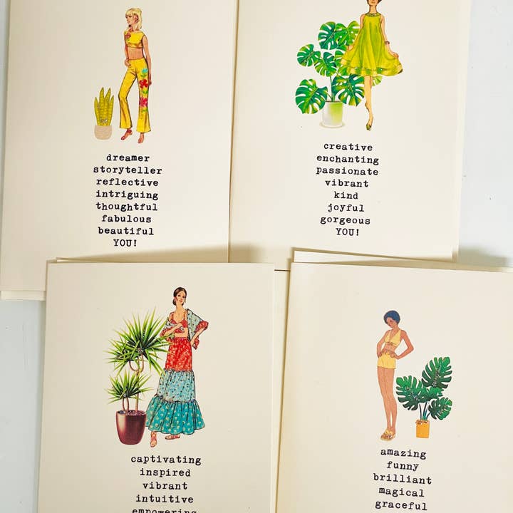 Paperlove Boutique - Wholesale Everyday Greeting Card - dreamer, storyteller,reflective,intriguing,thoughtful...YOU!2