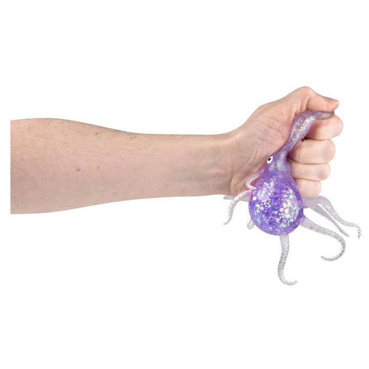 JSBlueRidge Toys - Wholesale Squishy Toy - Kids & Baby - Octopus Soft Squeeze Fidget Kids Toy- Assorted