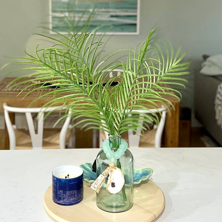 The Gilded Shell - Wholesale Decorative Tabletop Object - The Tide Pool - Sea Glass9