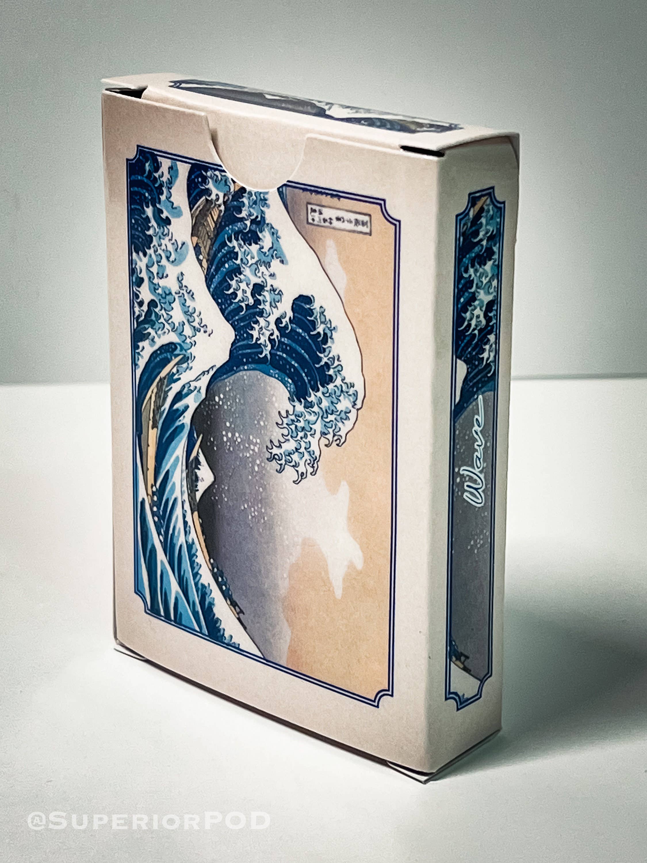Superior Print on Demand - Vente Jeu de cartes - Jeu de cartes japonais The Great Wave, le jeu The Wave7
