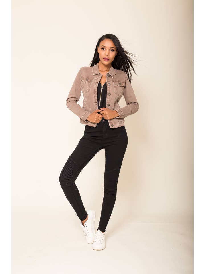 Nina Carter - Wholesale Jacket - Women's - Stretch fitted jacket Color J212A89