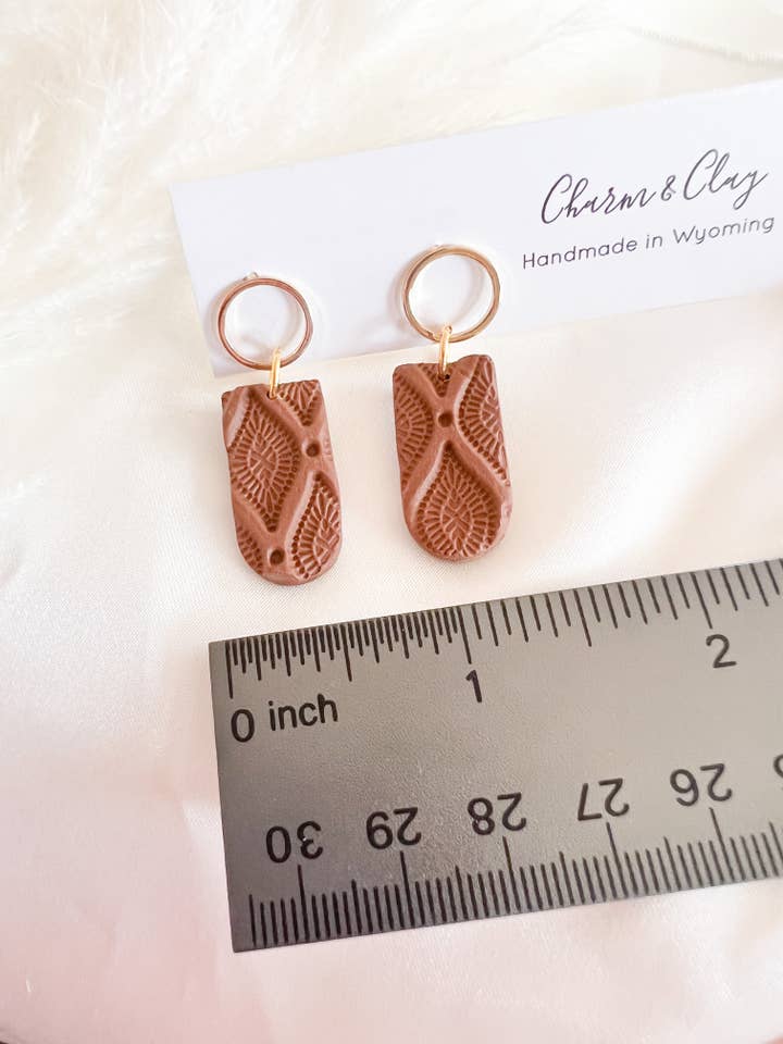 The Selena - Gold Charm for wholesale by Charm and Clay