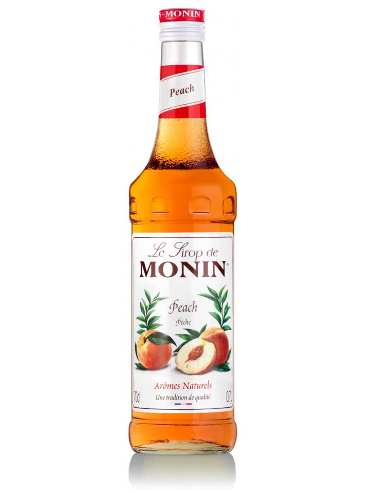 Monin Pfirsichsirup für den Großhandel von Hospitality Line
