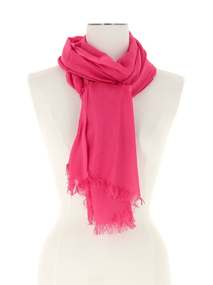 BALEARES SCARF - 100% VISCOSE for wholesale by DIWALI PARIS