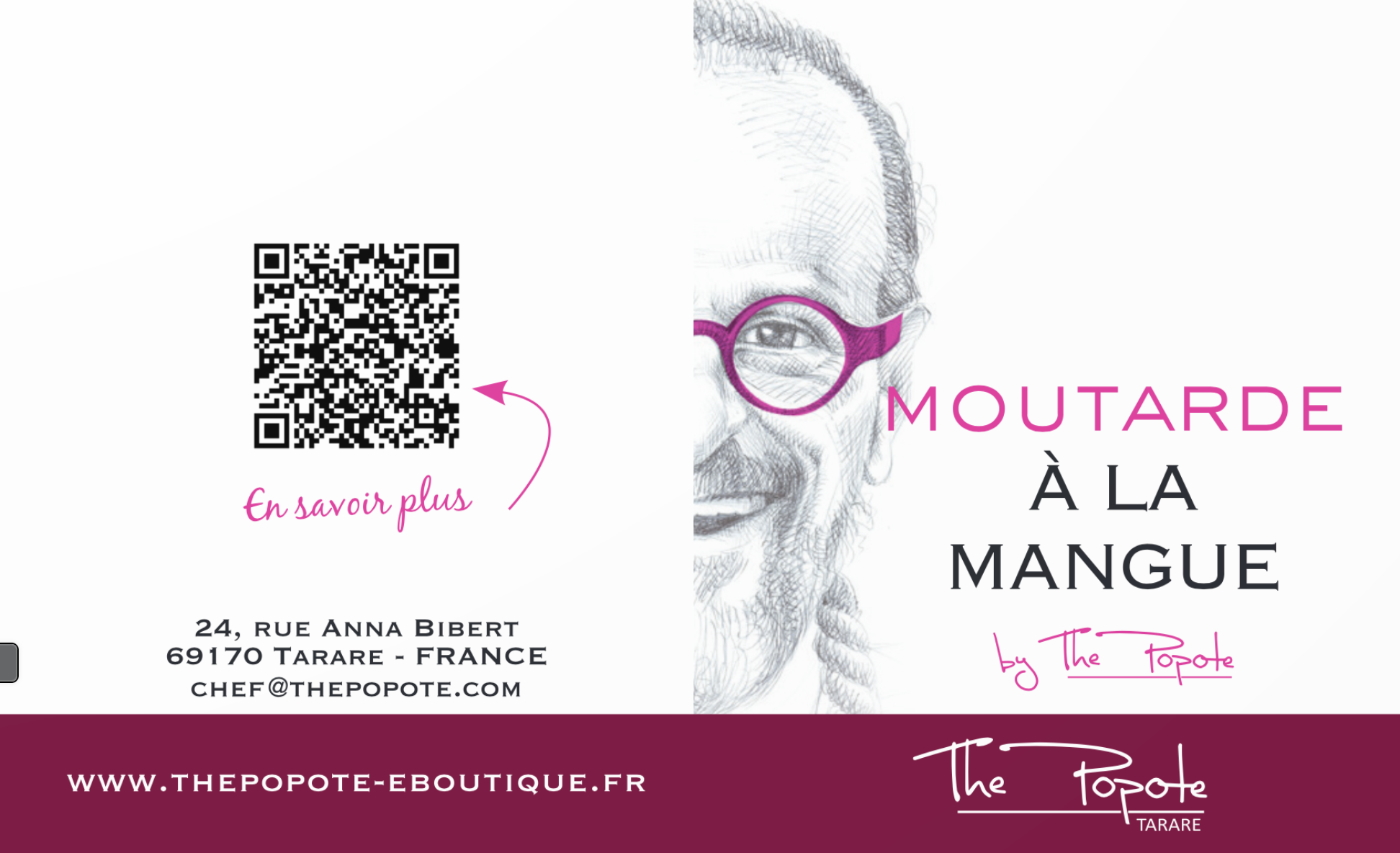 The Popote - Wholesale Mustard - "Mango" Mustard, Mango and Passion Berry1