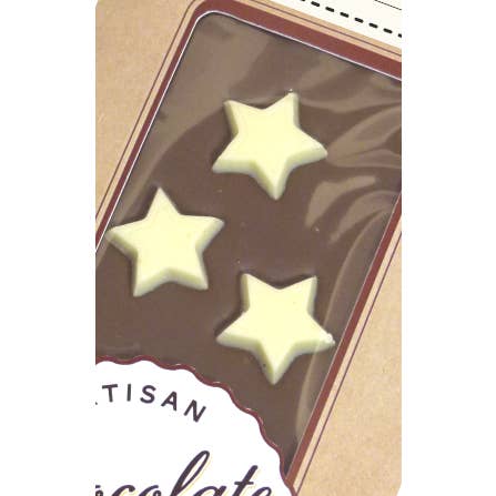 Hames Chocolates - Wholesale Chocolate Bar - UK ONLY- Milk Chocolate Artisan Bar White Chocolate Stars