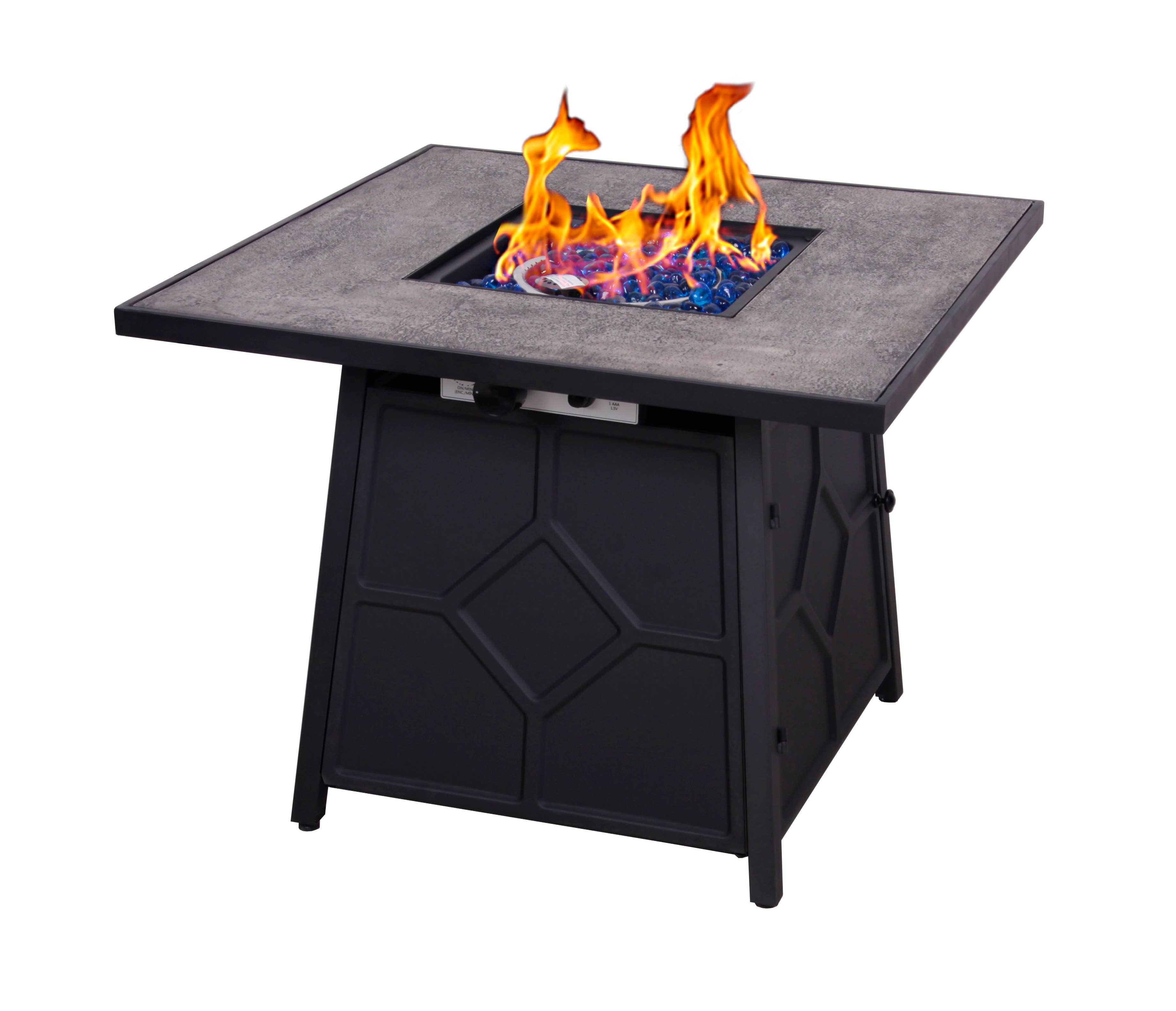 SHINERICH - Wholesale Fire pit - Heatmaxx 40,000 BTU 32" Gas Fire Pit