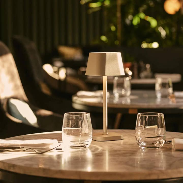 Tavellio - Wholesale Accent/Desk Lamp - Ava Shadow Grey - Rechargeable Table Lamp | Stylish, Cordless & Dimmable26