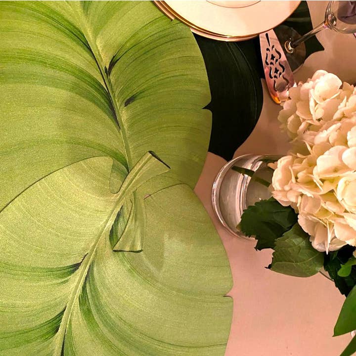 Carole Shiber Designs - Wholesale Placemat - Palm Leaf Placemat