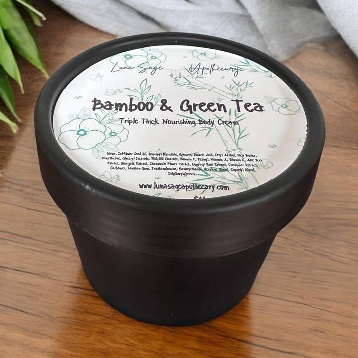 Bamboo and Green Tea for wholesale by Luna Sage Apothecary