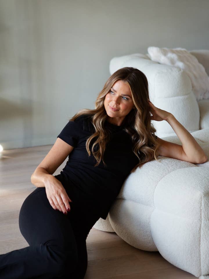 Sisterly Tribe - Wholesale T-Shirt - Women's - Soft Cotton Tee - Black1