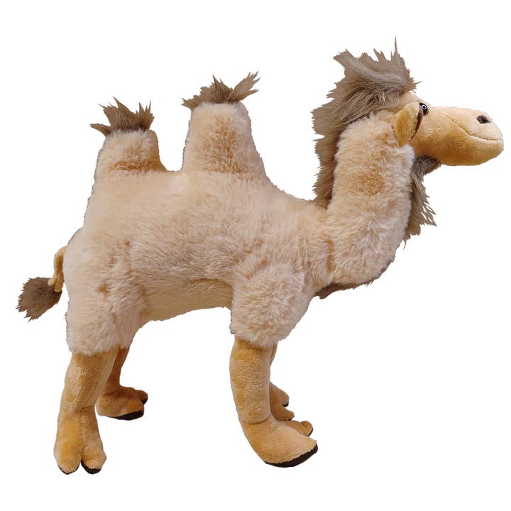 Texas Toy Distribution - Vendita all'ingrosso Peluche - Bambini e neonati - Animale di peluche a due gobbe cammello da 13,75 pollici