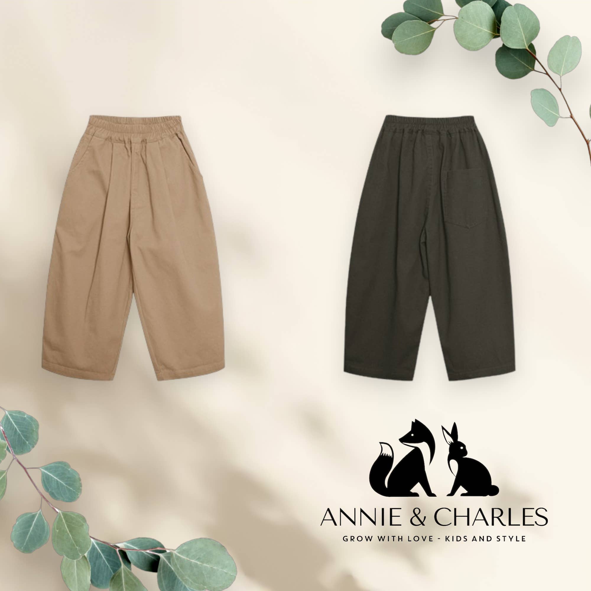 Annie & Charles – wholesale Trousers – Kids – Annie & Charles® organic cotton pants4