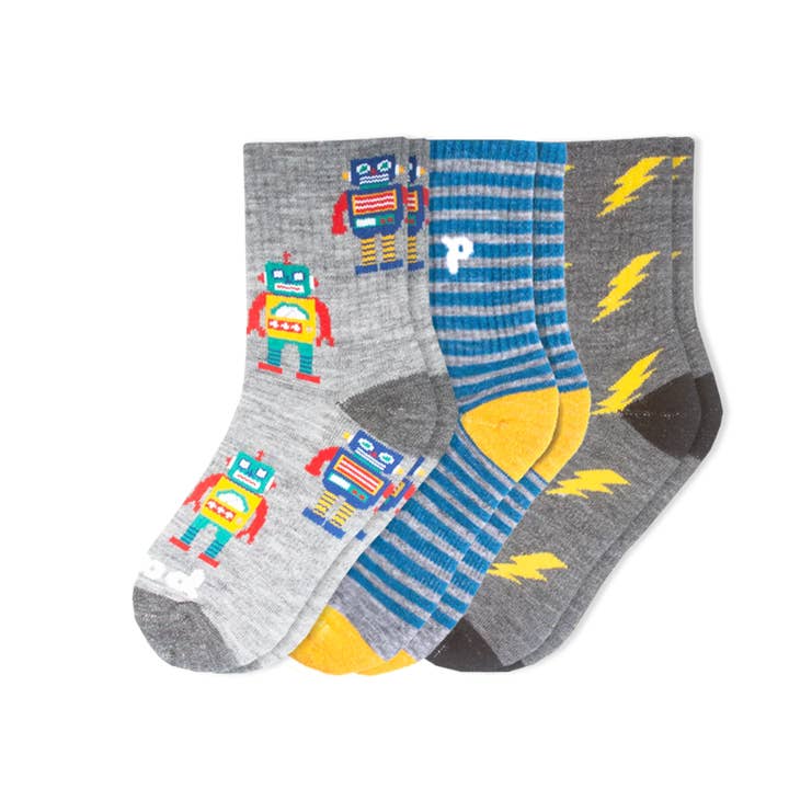 Pacas - Wholesale Socks - Kids - 3 Pack - Kids' Crew Pacas Socks10