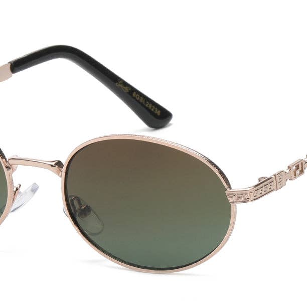 Óculos de sol Giselle unissex com LZ512-8GSL28236 por atacado de Luna Sunglasses