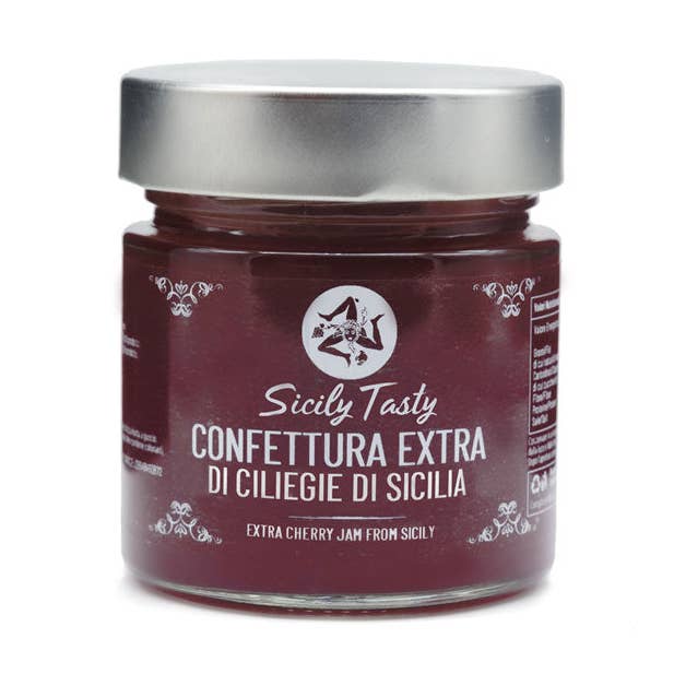 Extra Cherry Jam from Sicily - 250 gr for wholesale by The Sicily Essence