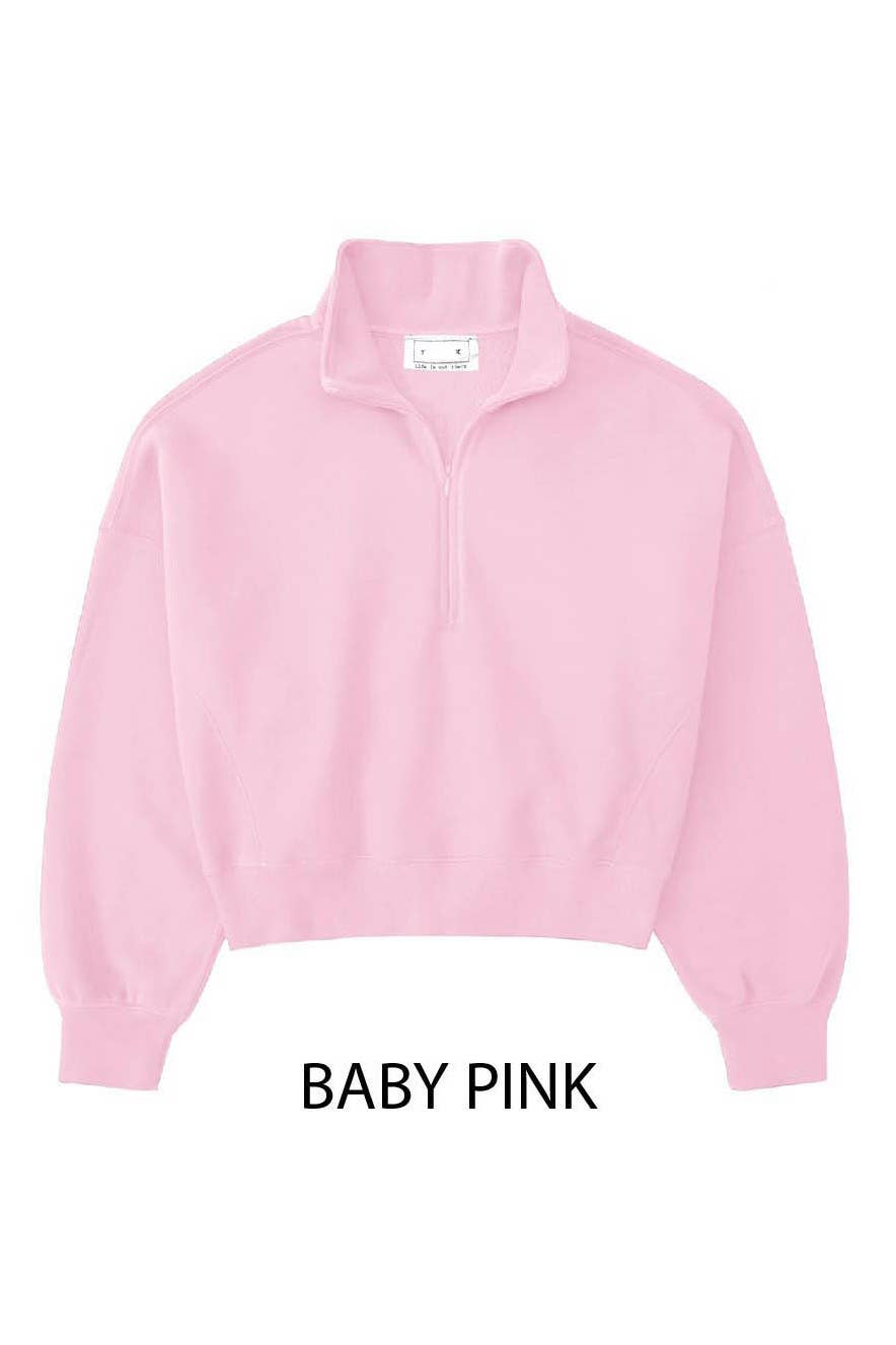 Vanilla Monkey – wholesale Sweatshirt - Dam – Fleece Bekväm Hal Zip Tröja0