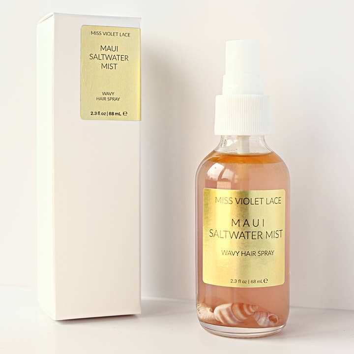Miss Violet Lace LLC - Wholesale Hair Spray - Salt Hair Spray · Natural Beachy Wavy // Maui Saltwater Mist0
