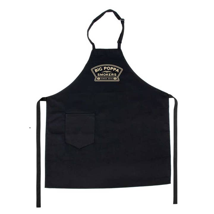 Big Poppa Smokers Classic Logo Apron for wholesale by Big Poppa Smoker