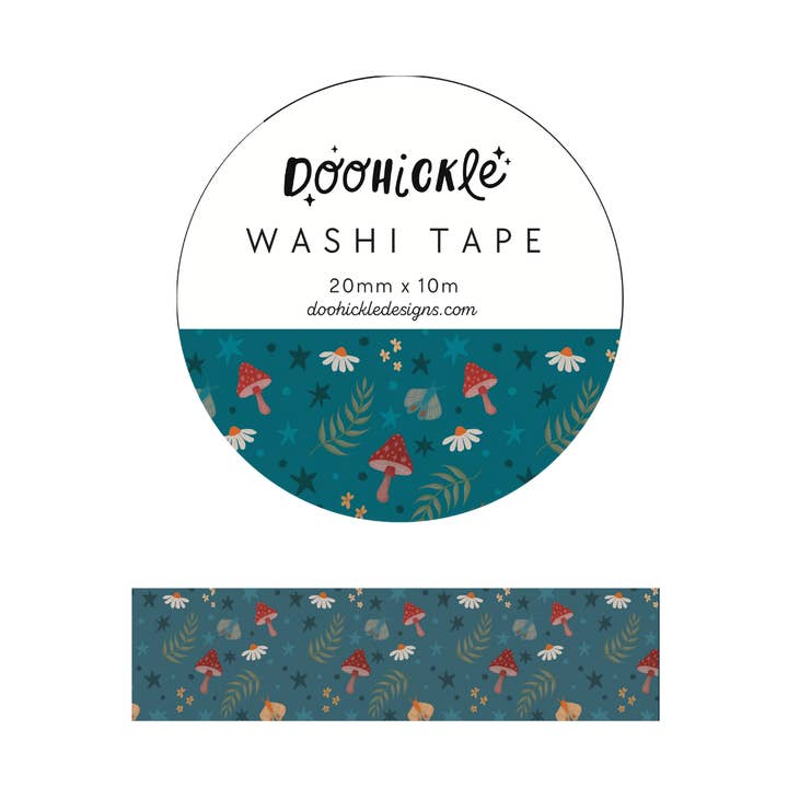 Shroomlight Pattern Washi Tape for wholesale by Doohickle Designs