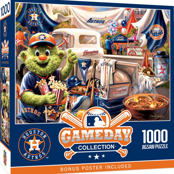 Masterpieces Puzzles - Wholesale Puzzle - Adult - Houston Astros - Gameday 1000 Piece Puzzle