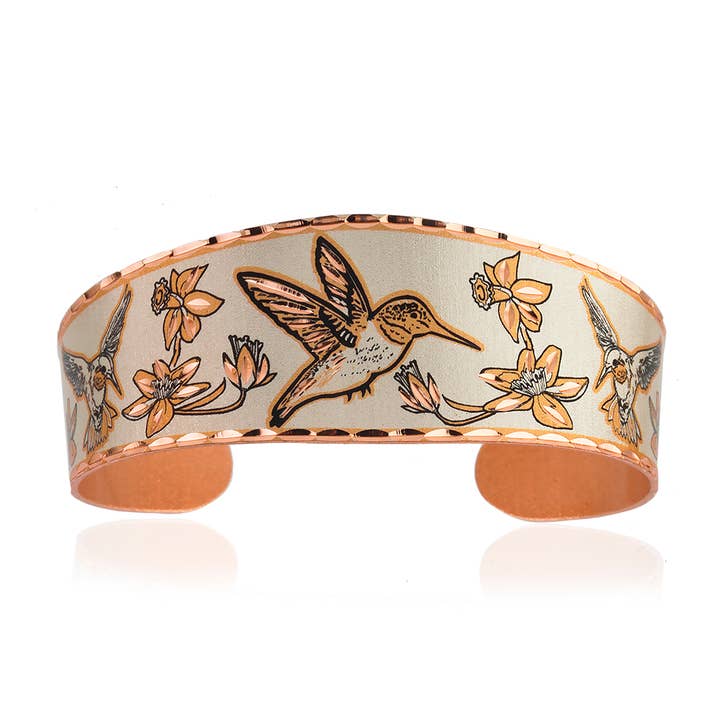 BR 51 verstellbares Armband im Kolibri-Design für den Großhandel von COPPER ARTS INC.