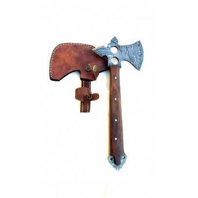 Titan International - Wholesale Handy Tool - Damascus Steel Camping and Outdoor Companion Utility Axe3