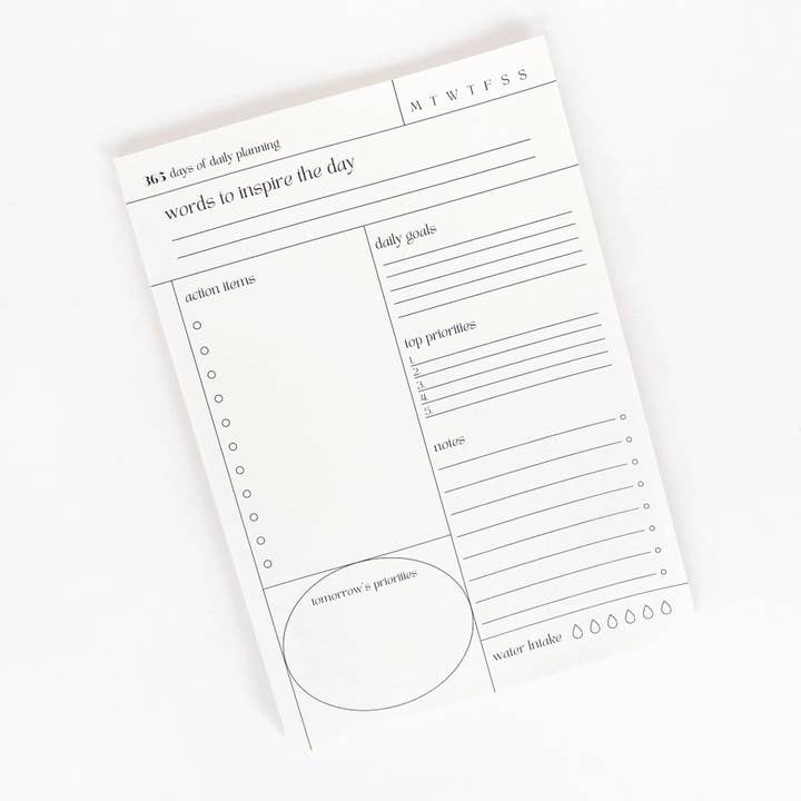 The Daily Align Notepad for wholesale by Three Six Five Journals Inc.