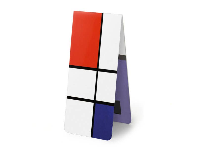 MUSEUM WEBSHOP – wholesale Bookmark – Set of 3, Magnetic bookmark, Mondrian2