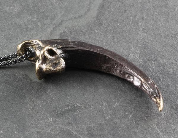 Lost Apostle - Wholesale Pendant/Charm Necklace - Harpy Eagle Talon Necklace - Bronze2