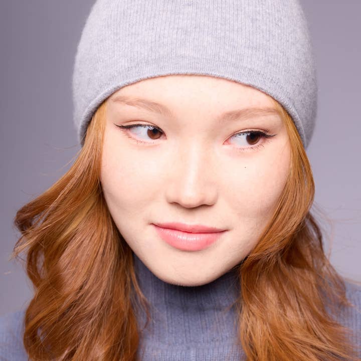 Khishi Cashmere - Wholesale Beanie - Men's - Cashmere Jersey Hat15